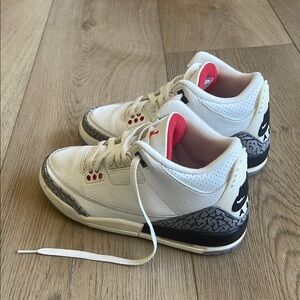 Nike Air Jordan 3 Retro White Sneakers